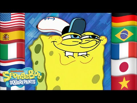 5 Iconic SpongeBob Scenes IN 34 DIFFERENT LANGUAGES!???????? (5 Iconic SpongeBob Scenes IN 34 DIFFERENT LANGUAGES! ????????)