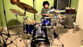 Anjulie, Brand New Chick, Brandon Sankar Drums 6 years old