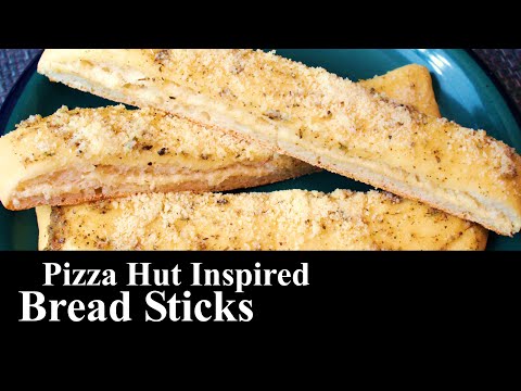 Amazing Bread Sticks Inspired By Pizza Hut | Easy  Copycat Recipe | The Southern Mountain Kitchen