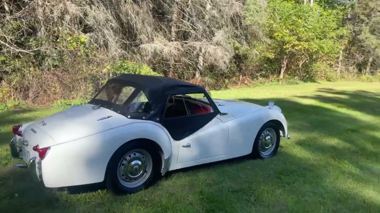 **SOLD on the CCC Buy-It-Now Lot** 1961 Triumph TR3A Roadster 4-Speed Manual with Overdrive Restored, Modified – Inspected