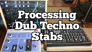 Video thumbnail for Processing Dub Techno Stabs (Ft Yamaha E1010 Delay, Master Room Spring Reverb & Mu-Tron Bi-Phase) by Sound Provider / Leonard de Leonard