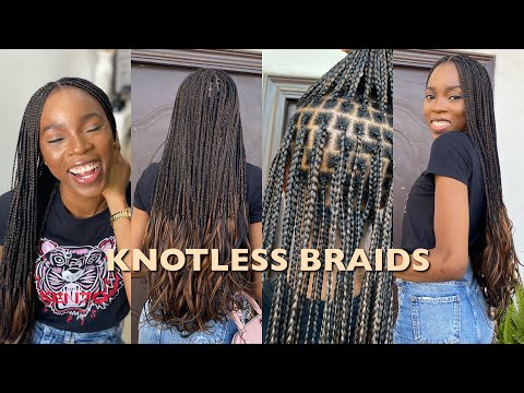HOW TO | KNOTLESS BRAIDS FROM START TO FINISH
