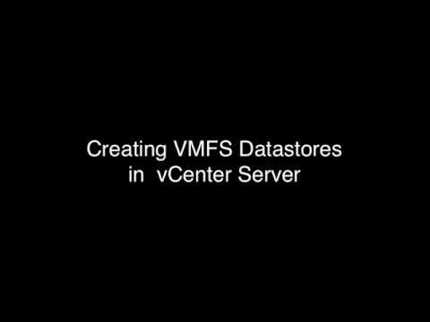 Creating VMFS Datastores in vSphere 6.5
