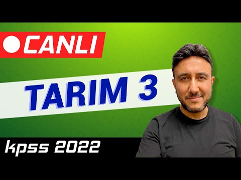, title : 'Tarım 3 | KPSS 2022 Coğrafya #MehmetEğit'