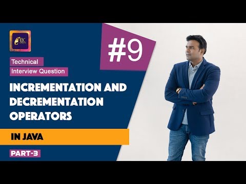 Incrementation Decrementation Operators In Java Java Tutorials For Freshers Part 3