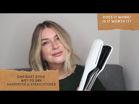 ghd Duet Style hot air styler review / demo on short...