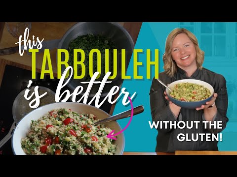 Quinoa Tabbouleh Salad | Gluten-Free, Thyroid-Friendly, & Meal-Prep Ready!