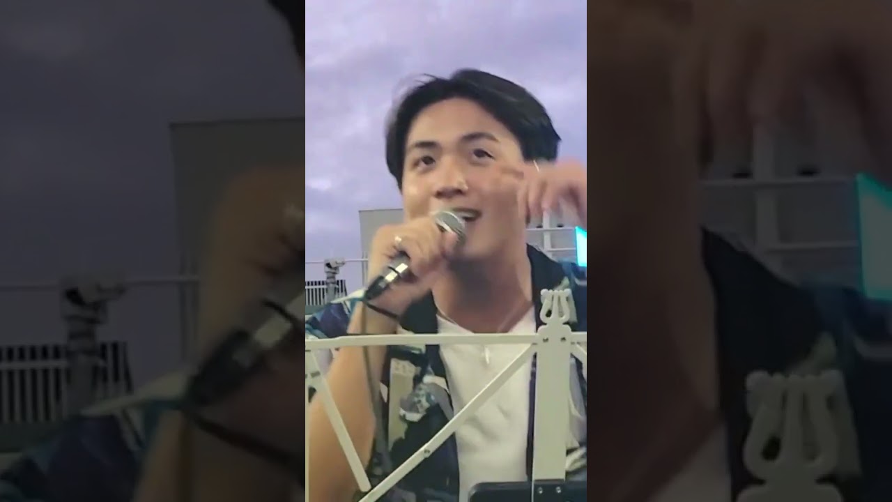 アーロン君メジャーデビューおめでとう！#アーロン #それってパクリじゃないですか #ユニーク #路上ライブ