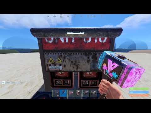 NEW RUST VENDING MACHINE UNLOOTABLE LOOT ROOM META !