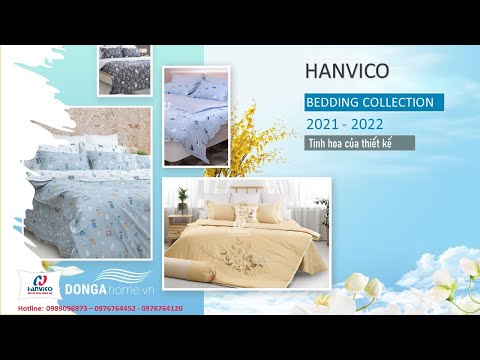 Giới thiệu bộ sưu tập chăn ga gối Hanvico 2023 – 2024