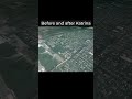 Before And After Hurricane Katrina In New Orleans Weather Hurricane