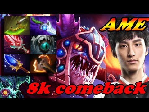 AME Slark meta Bloodthorn build comeback vs Master Tier OD - Dota 2 Pro Gameplay