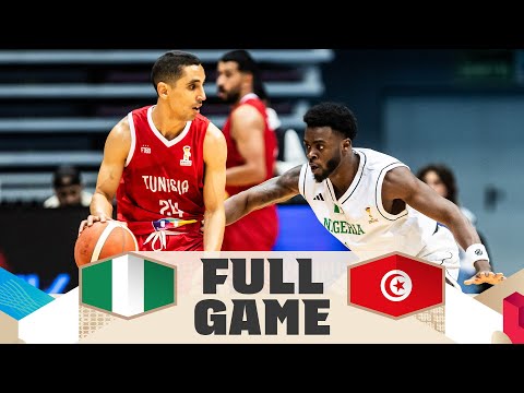 Nigeria v Tunisia | Full Basketball Game | FIBA Basketball World Cup 2027 African Qualifiers