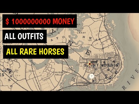 5 Simple Steps To Get $10000000 Money, All Legendary Outfits, All Rare Horses In Few Minutes - RDR2