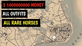 5 Simple Steps To Get $10000000 Money, All Legendary Outfits, All Rare Horses In Few Minutes - RDR2
