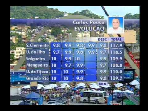 Apuração do Carnaval Rio de Janeiro 2012 Completa