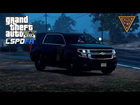 GTA V | NVE | LSPDFR 0.4.8 | New Jersey State Police | Ghost Tahoe