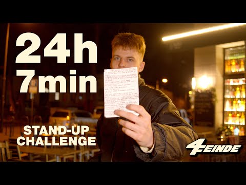 24h für 7min | Stand-Up Challenge | 4 Feinde Vlog