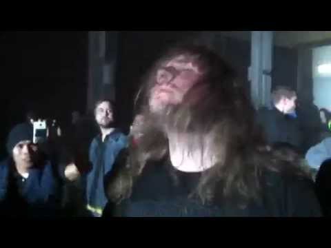 Meshuggah - Mårten and Dick playing down at the audience