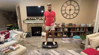 MERACH Vibration Plate Exercise Machine, 3D & 4D Vibration Plate for Lymphatic Drainage Weight Loss