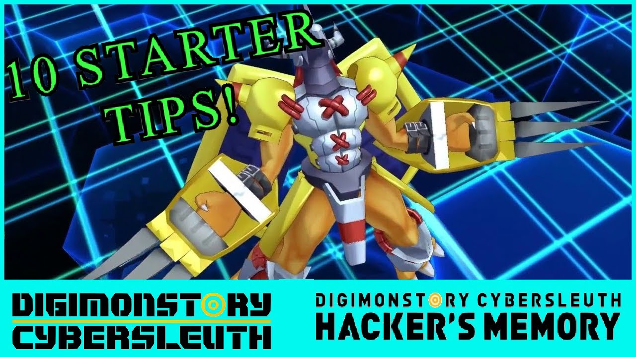 10 Starter Digimon Cyber Sleuth Tips
