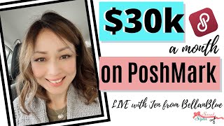 How to Sell Wholesale Items on Poshmark | Live with Jen Bellanblue Guide to Poshmark & Amazon