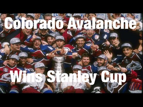 Colorado Avalanche wins Stanley Cup 1996