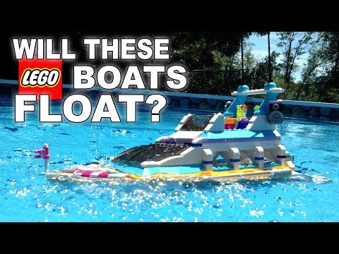 DO THESE LEGO BOATS FLOAT? #2