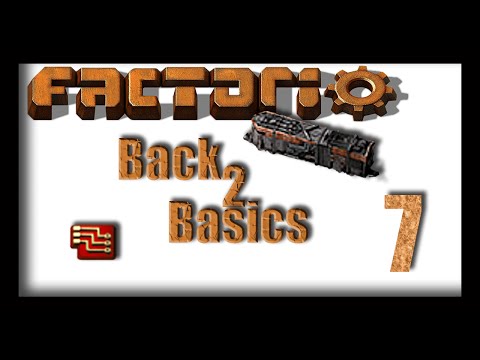 Factorio: Back 2 Basics - Ep 7 Train Plans