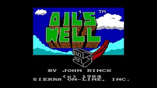 Oil's Well - IBM PCjr. True Version Real Hardware Playthrough