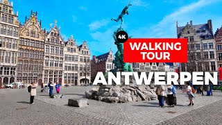 Walking Tour of Antwerp, Belgium 🇧🇪 | Stunning Streets & Hidden Gems (