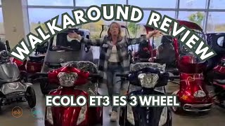 ECOLO ET3 ES 3 WHEEL WALKAROUND REVIEW