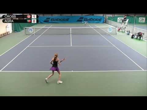 CROSS (CAN) vs AGRA (POR) - Open Super 12 Auray Tennis - Court 3