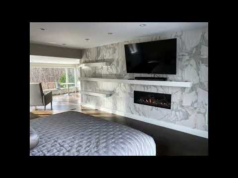 Fireplace Xtrordinair 4415 #gasfireplace #linear #fireplace #bedroomdecor #homeinterior #homedecor