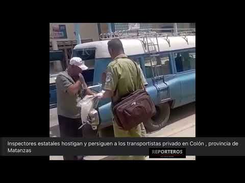 Los Transportistas privados en Matanzas  #reporteros #universoincreible #cubanos
