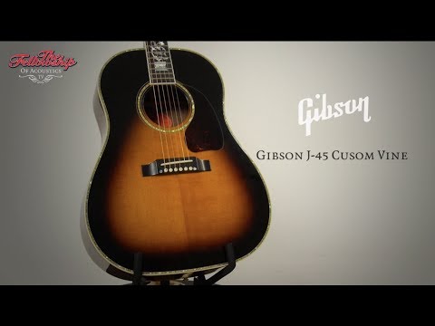 Gibson J45 Rose Vine 2007 - Sunburst image 13