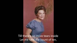 Connie Francis - (with lyrics) Breaking in a brand new broken heart