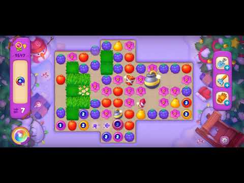 Gardenscapes level 9547 Super Hard level