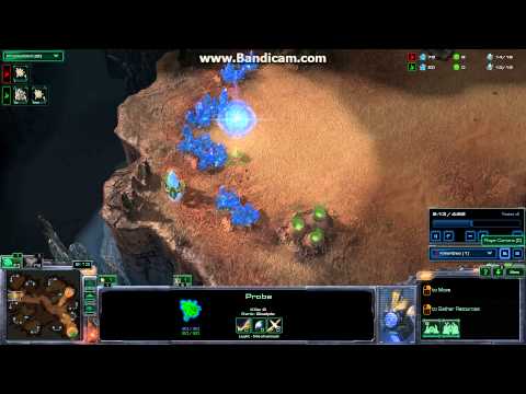 StarCraft 2 Protos Proxy 2 Gate Rush Tactic #1