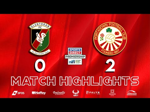 Glentoran 0 - 2 Portadown | Sports Direct Premiership | 16/11/24