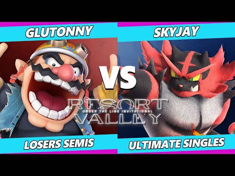 Resort Valley Losers Semis - Glutonny (Wario) Vs. Skyjay (Incineroar) SSBU Ultimate Tournament