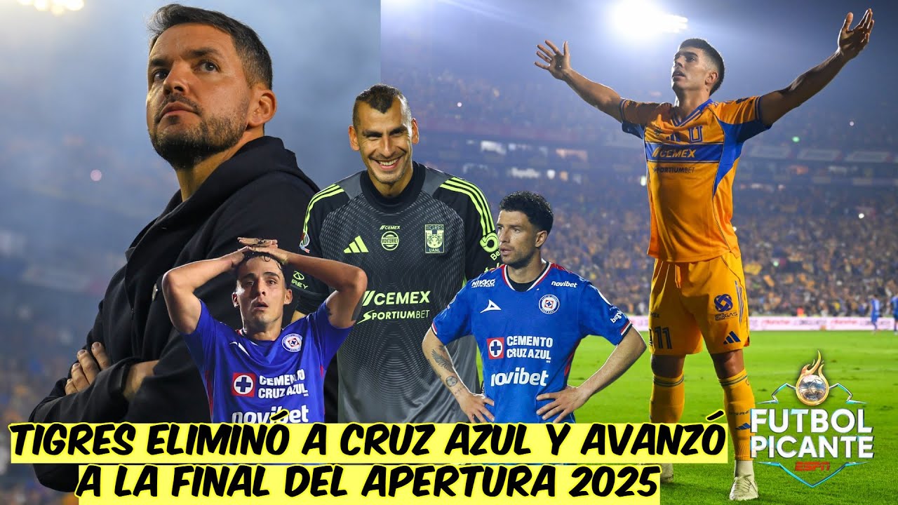 TIGRES ES FINALISTA vs TOLUCA tras ELIMINAR a CRUZ AZUL. Nahuel y Brunetta, figuras | Futbol Picante