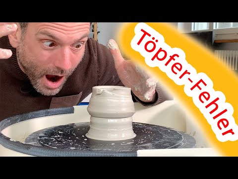 Töpfern - Fehler beim Drehen und wie man sie verhindert