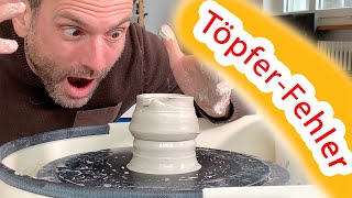 Töpfern - Fehler beim Drehen und wie man sie verhindert