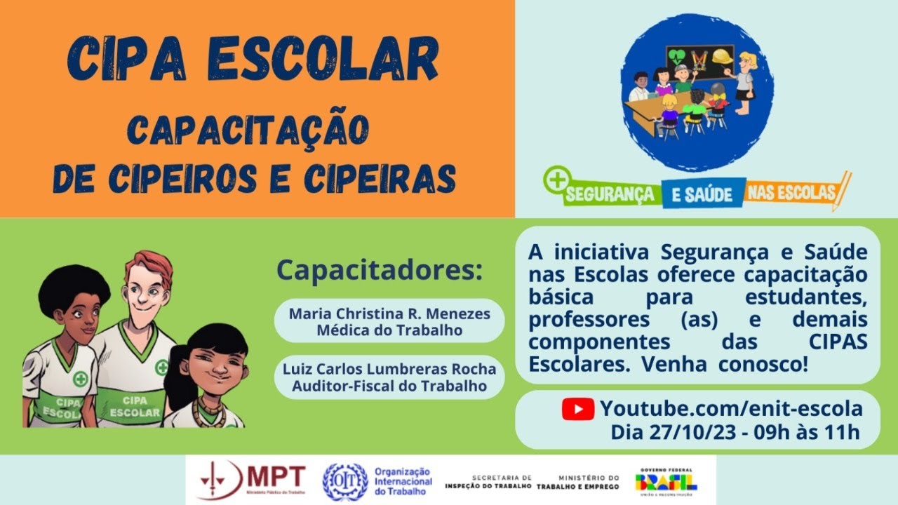 Cipa Escolar - Capacitação de Cipeiros e Cipeiras