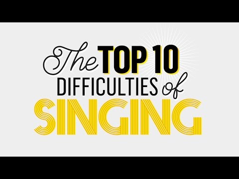 #1 - Top 10 Difficulties of Singing - How Do I Sing Without Breaking, Cracking, Flipping