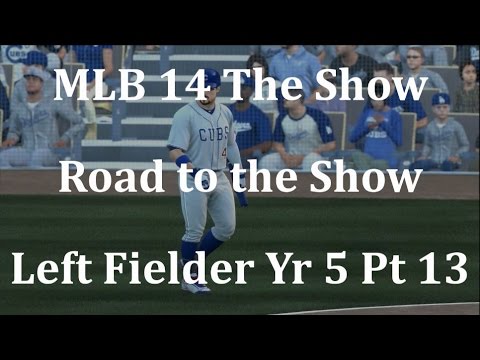 MLB 14 The Show (PS4) Road to the Show Left Fielder Yr 5 - Pt 13