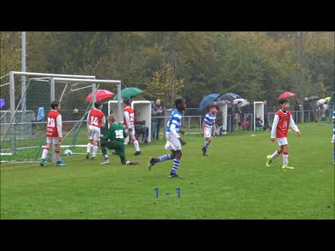MVV JO12 - De Graafschap JO12 4de wedstrijd 11-11-2017