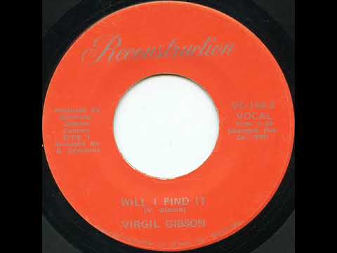 Thumbnail for Virgil Gibson - Will I Find It by El reco