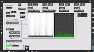 Fun with digital waveguides and Max8's MC